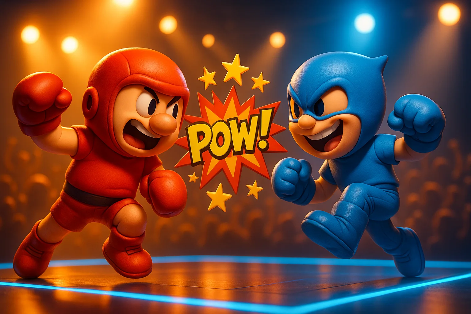 Build a Cartoon Fighting Game