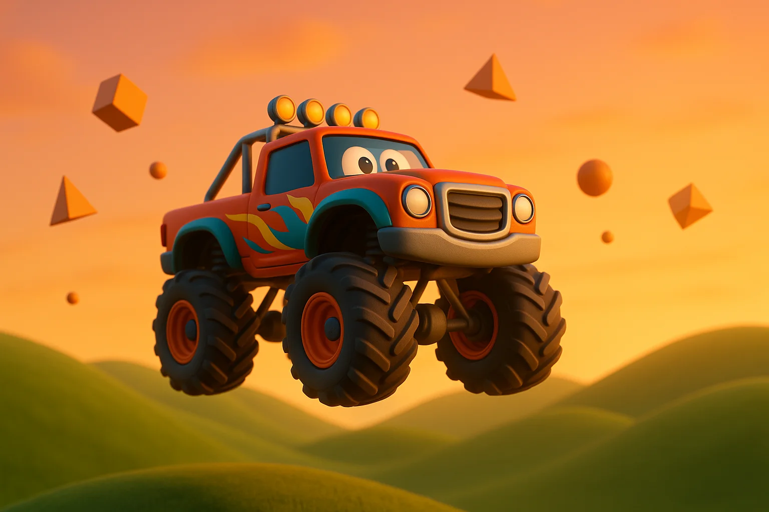 Build a Simple Monster Truck Game
